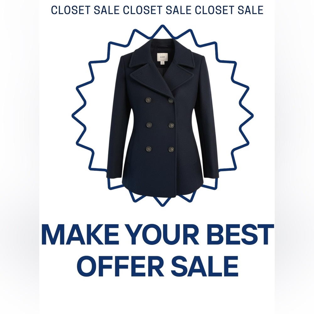 Old Navy | Peacoat in Navy | size medium | M